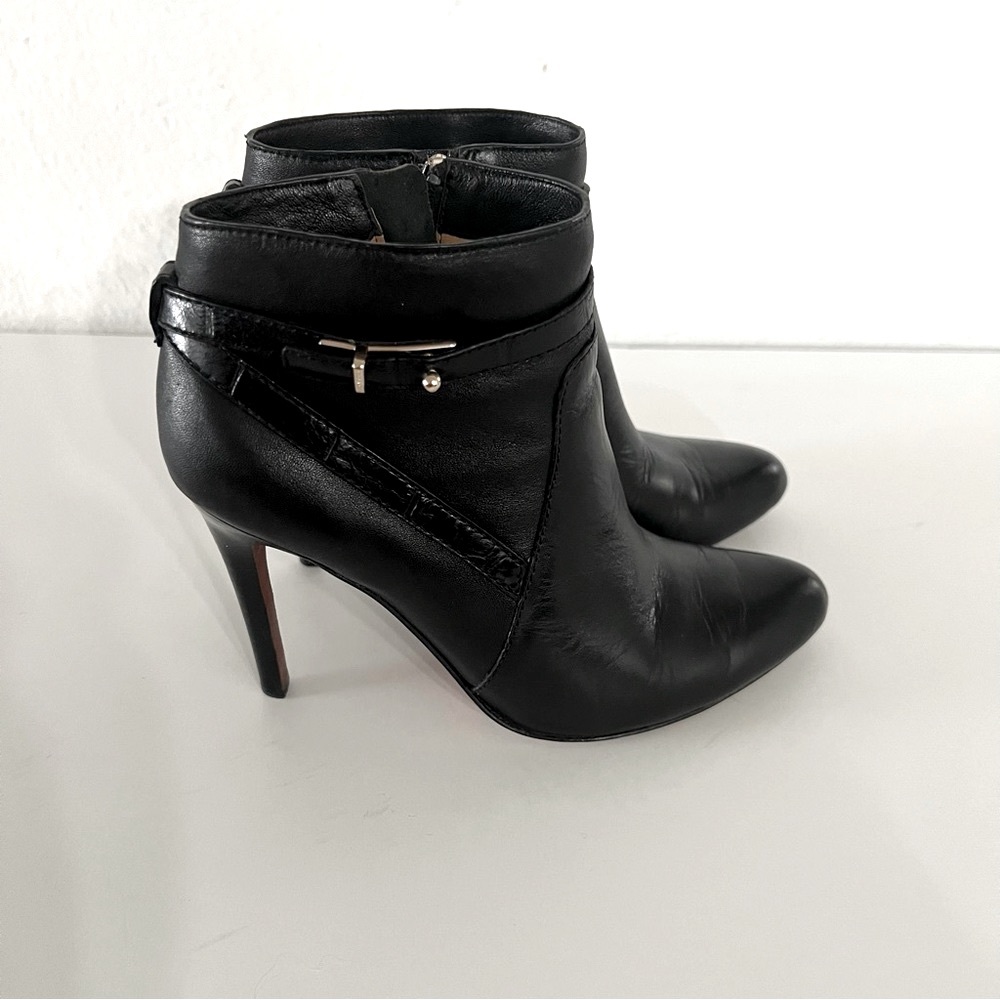 COACH Ankle Leather Boots Sz 6